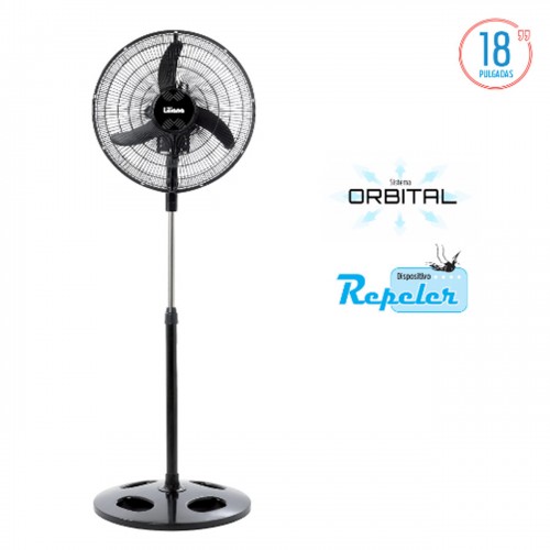 Ventilador De Pie Liliana Vprn18 18