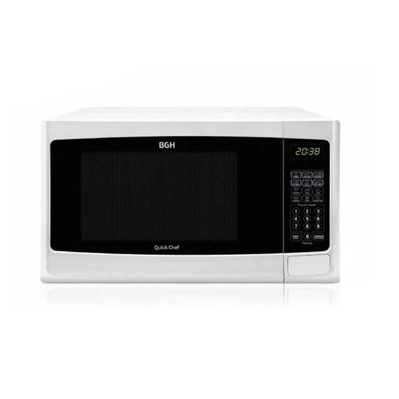 Imagen Microondas 20l Bgh Q.chef Dig Blanco B120db9