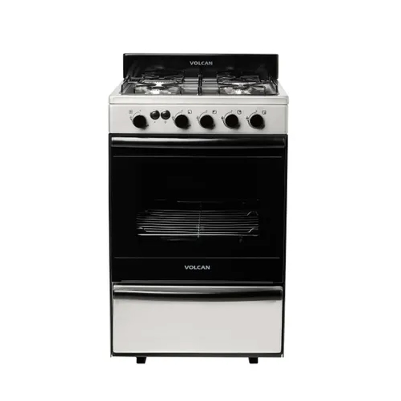 Imagen Cocina Volcan 55 4h Acero Inox (87673vm)