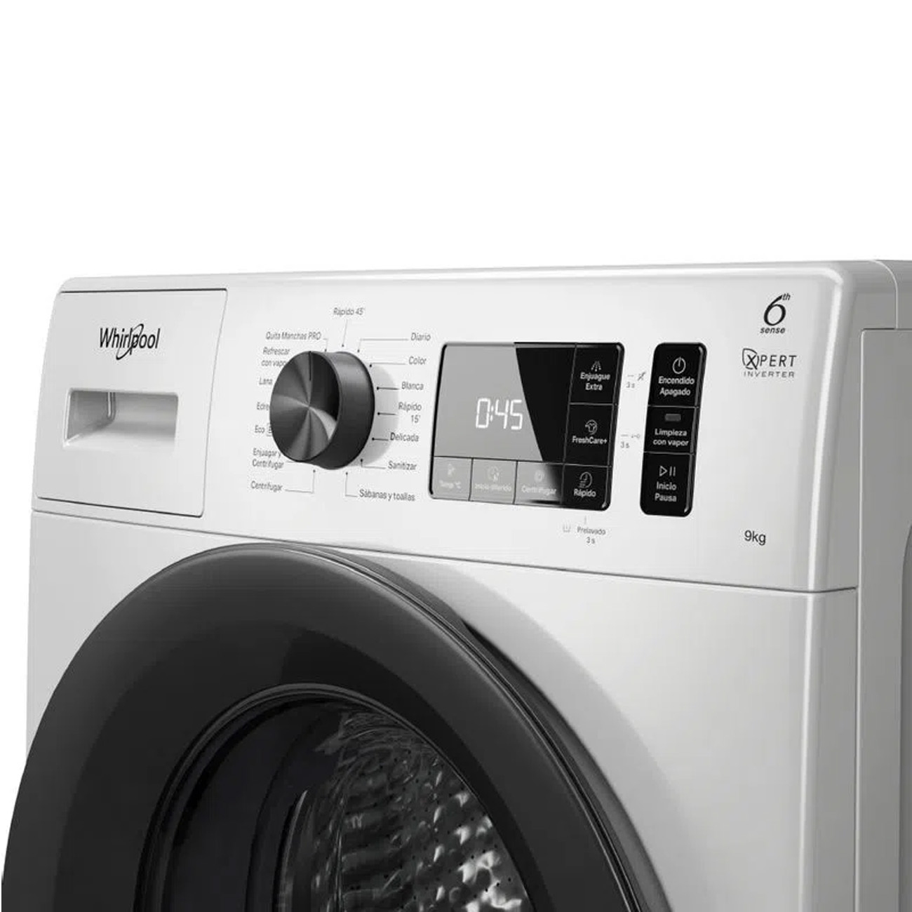 Imagen Lavarropa Whirlpool Wnq90ab 9kg Bco