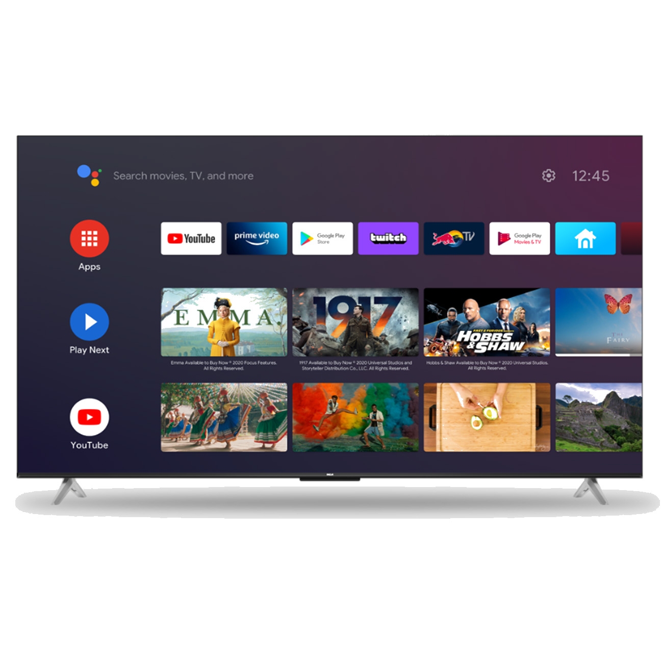 Imagen Tv Led Smart 55" 4k Rca Android And55p6uhd